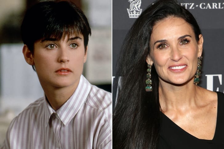 Des femmes nostalgiques qui ont parfaitement vieilli et qui ont toujours l’air incroyable! Demi Moore – 57 ans