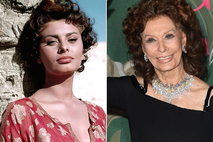 Des femmes nostalgiques qui ont parfaitement vieilli et qui ont toujours l’air incroyable!  Sophia Loren – 85 ans
