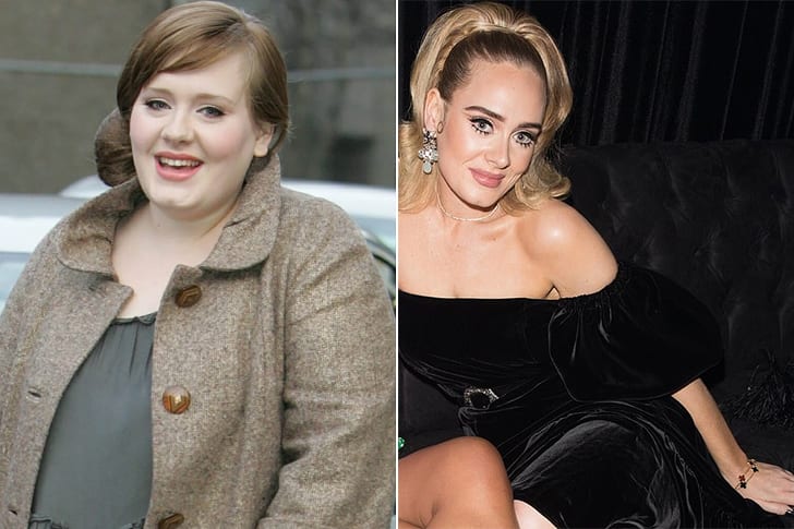 Celebs Who Totally Transformed Over The Years Adele – Age 33