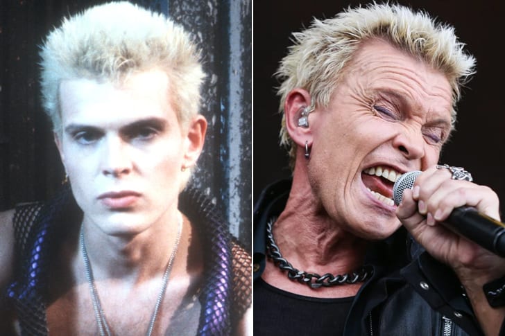 Celebs Who Totally Transformed Over The Years Billy Idol – Age 65