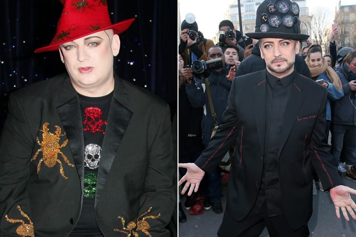Celebs Who Totally Transformed Over The Years Boy George – Age 59