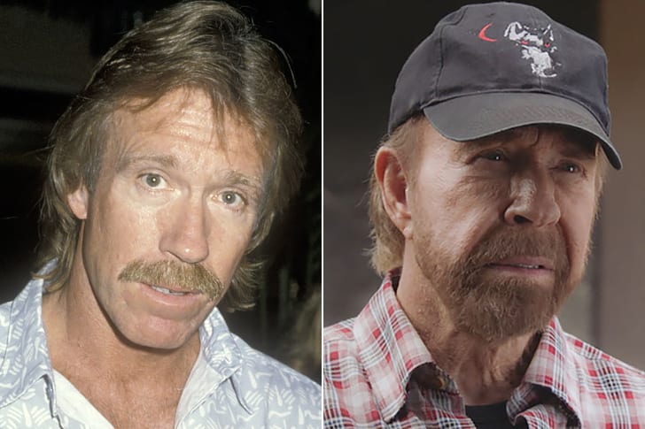 Celebs Who Totally Transformed Over The Years Chuck Norris – Age 81