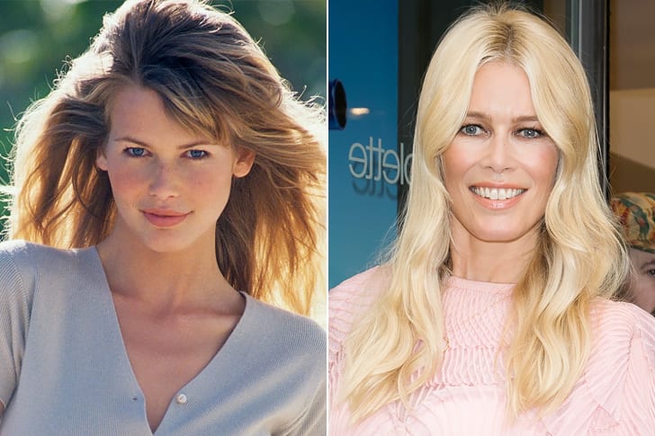 Weibliche Stars, die makellos gealtert sind und wunderschön aussehen! Claudia Schiffer – Alter 49