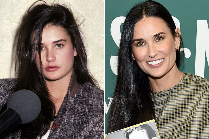 Weibliche Stars, die makellos gealtert sind und wunderschön aussehen! Demi Moore – Alter 58