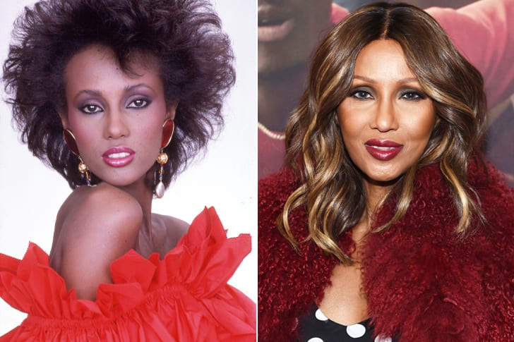 Celebs Who Totally Transformed Over The Years Iman – Age 65