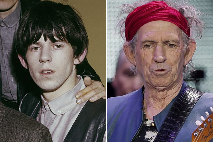 Celebs Who Totally Transformed Over The Years Keith Richards – Age 77