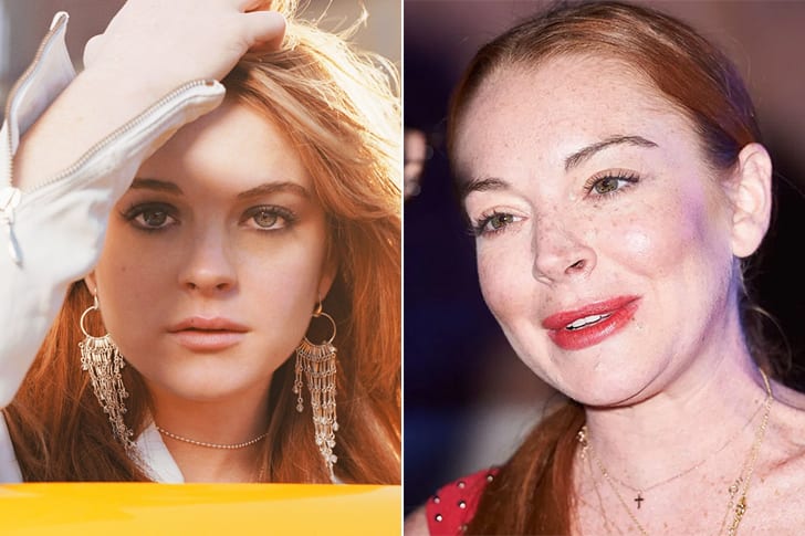Celebs Who Totally Transformed Over The Years Lindsay Lohan – Age 34