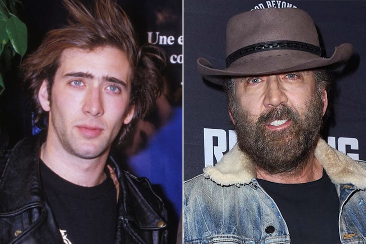 Celebs Who Totally Transformed Over The Years Nicolas Cage – Age 57