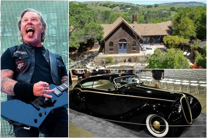 Sterren die tot de verbeelding spreken, wat zijn ze waard? James Hetfield: muzikant – $ 340 miljoen