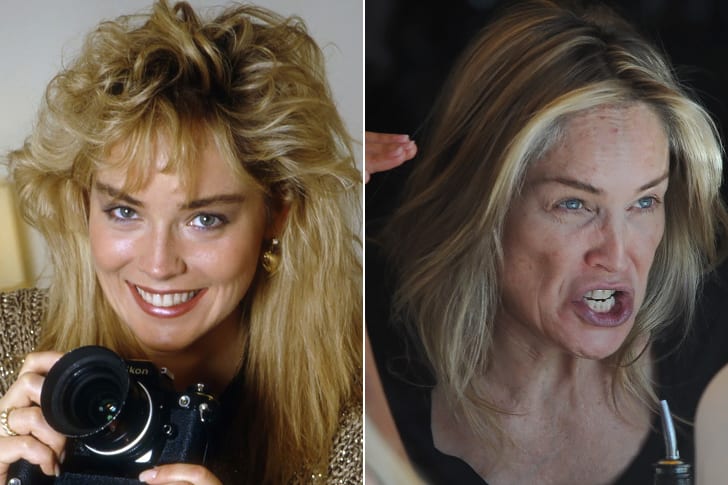 Celebs Who Totally Transformed Over The Years Sharon Stone – Age 63