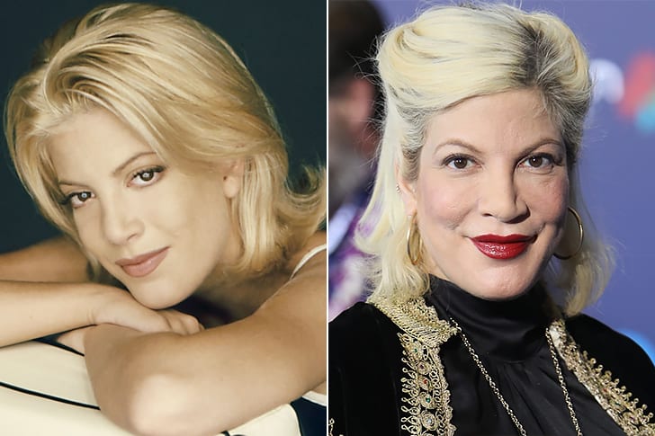 Celebs Who Totally Transformed Over The Years Tori Spelling – Age 48